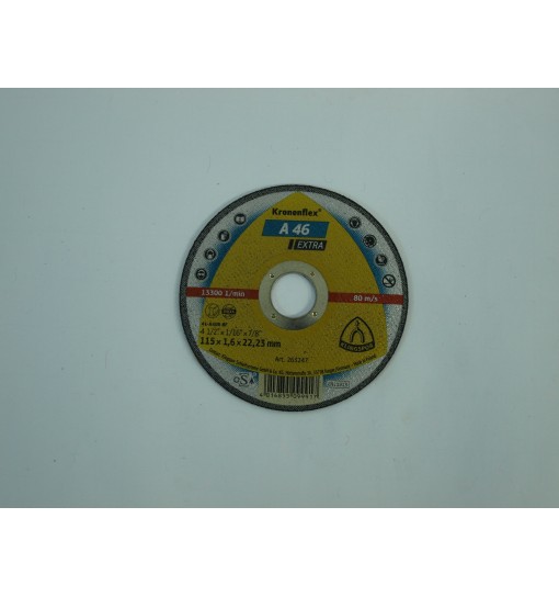 Disc taiere inox 115x1.6x22.23mm