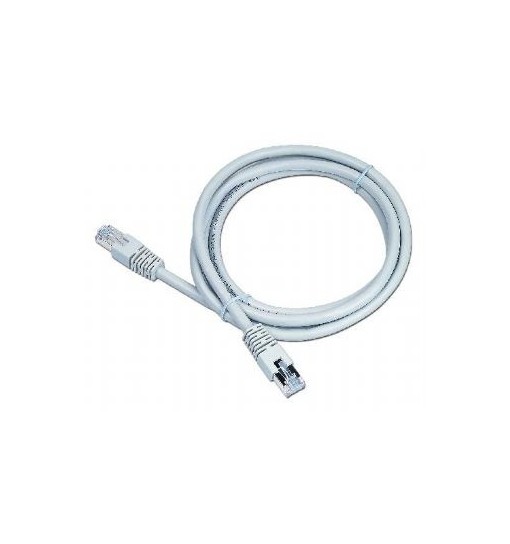 Cablu UTP Patch cord cat. 6, conectori 2x 8P8C, lungime cablu: 1m, ecranat, mufe turnate