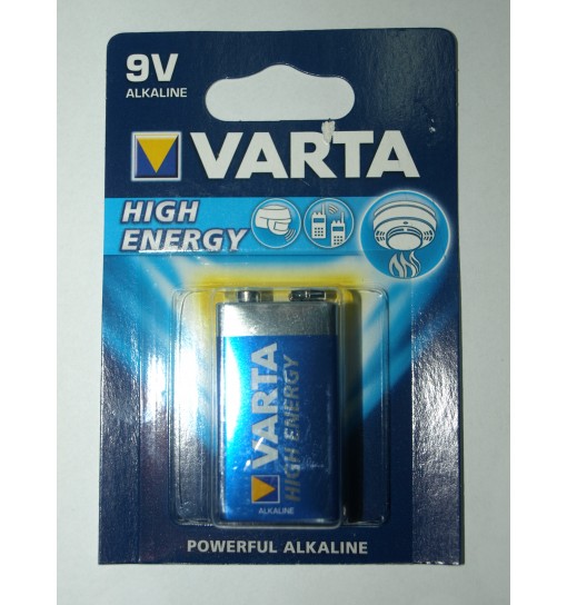 Baterie Varta High Energy 9V alkalina